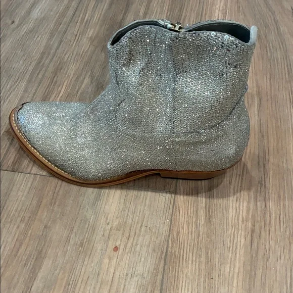 GOLDEN GOOSE BOOTS NEW NEVER WORN YOUNG SPARKLES SIZE 5.5 - Picture 10 of 13